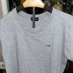 MCM Light Gray Short Sleeve Tee